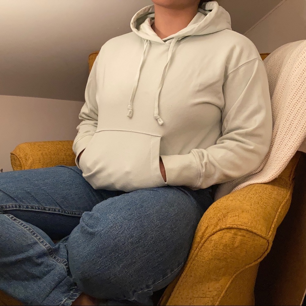 LIGHT BLUE HOODIE